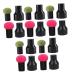 POPETPOP Simple Puff 30 Sets Mushroom Head Puff Girl Hydrophilic Polyurethane Makeup Powder Girl Makeup Pad