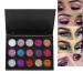 15 Colors Waterproof Shimmer Eyeshadow Palette - Vibrant Cosmetic Powder for Stunning Looks | International Shipping Available - Buy Online on GoSupps.com