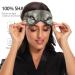 ALAZA Watercolor Wolf Face Animal Sleep Mask for Women Men - Blackout Cooling Eye Mask with Elastic Strip - Multicolour - Buy Online on GoSupps.com