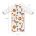 Cozy Raccoon Kids Libchchen with Sleeves | Safari Design | 12-48 Months | Adjustable Washable & Waterproof for Easy Mealtime & Play - Buy Online on GoSupps.com