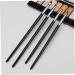 VINTORKY 4pcs Horse Hair Make up Eyeliner Brush Eye Makeup Kit Wooden Handle - Buy Online on GoSupps.com