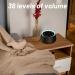 EasyHome Sleep Sound Machine | 30 Soothing Sounds, 12 Night Light Settings, 10 Brightness Levels | 36 Volume Levels, 5 Timers | Memory Function | Black - Buy Online on GoSupps.com