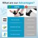 Buy Heel Supports for Heel Pain Relief - Plantar Fasciitis Heel Cups | Black (Small) - Best for Heel Spur & Bursitis - Buy Online on GoSupps.com