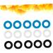 Doitool 45 Pair Silicone Glasses Frame Handles - Slipproof Round Brackets for Ironing | 15 PCS - International Shipping Available - Buy Online on GoSupps.com