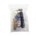 Yueton Handmade Crystal Rhinestone Beads Headband Set - Navy Blue + Gold | Women's Elastic Hair Accessories (Pack of 2) - Buy Online on GoSupps.com