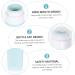 POPETPOP 2 Sets Travel Bottle Fine Mist Atomizers Face Cream Jars Professional Travel Jar Travel Accessories Toiletries Silicone Travel Containers Storage Bottle Silica Gel Major - Buy Online on GoSupps.com