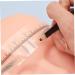 Hemoton 10pcs Tools Eyebrow Ruler Eyebrow Shaping Stencil Transparent Ruler Shape Mold Make up Guide Ruler - Buy Online on GoSupps.com