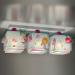 Buy Dalber 3-Light Mermaids Ceiling Lamp for Children's Room - E27 | International Shipping - Buy Online on GoSupps.com