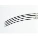 Stainless Steel Large Key Ring Wire Keychain for Car and Luggage - Black - Buy Online on GoSupps.com