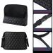 NganSuRong Crystal Rhinestone Car Handbag Holder for Women - Seat Back Organizer for Purse & Pocket Items - Driver Storage Netting Pouch for Backseat Barrier - Buy Online on GoSupps.com