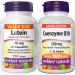 Webber Naturals Lutein 40 mg with Zeaxanthin Maximum Strength 120 Softgels & Coenzyme Q10 (CoQ10) 200mg High Potency Antioxidant Non-GMO Gluten Free SUPPLEMENT + SUPPLEMENT WN3264U
