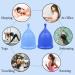 SHORDY Menstrual Cups Set of 2 (Small & Large) - Eco-Friendly Soft Flexible Period Cups for Women 12-Hour Comfort Sustainable Alternative to Tampons & Pads - Blue - Buy Online on GoSupps.com
