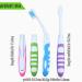 Buy WJRQD Foldable Travel Toothbrush Set - Portable Soft Bristle Brush with Case for Camping School & Travel - 4 Pack (Blue Pink Green Purple) - Buy Online on GoSupps.com
