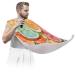 Fruit Colored Lemons Beard Bib Apron Beard Hair Catcher for Men Shaving Fathers Day Anniversary Christmas Gifts for Dad Husband Beard Bib with 2 Suction Cups