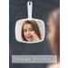 OMIRO Union Jack White Handheld Mirror with Handle - Elegant and Functional - Buy Online on GoSupps.com