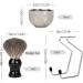 Mingqian Shaving Brush Set with Holder Stand & Soap Dish - Premium Quality Shaving Brushes for Superior Grooming - Buy Online on GoSupps.com