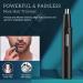 2023 Professional 3-in-1 Hair Shaver Kit for Men | Painless Ear Nose & Body Groomer | Dual-Edge Trimmer & Easy Cleansing - Buy Online on GoSupps.com