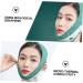WOONEKY 1pc Thin Face Belt Face Lifting Belt Lift Mask Tightening Band Strap Graphene Green 60X10.5X1cm Green - Buy Online on GoSupps.com