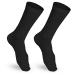 Champion Men's Compression Socks 15-20 mmHg Athletic Fit Crew Length Mid-Calf Cushion Foot Sport Socks Black Large Large (1 Pair) Black