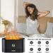Dasiauto Aroma Diffuser with Flame Effect Light - Essential Oils & Humidifier for Home Office Yoga | Automatic Shutdown & Low Noise - Black - Buy Online on GoSupps.com