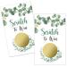 Haizct 50 Pack Eucalyptus Party Blank Gift Certificate Scratch Off Cards for Small Business Spa Beauty Makeup Hair Salon Baby Shower Bridal Shower Raffle Ticket Country Wedding-GK079