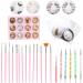 Nail Art Kit Nail Art Tools Kit DIY Nail Art Nail Art Polish Pen Tin Foil Paper - Buy Online on GoSupps.com