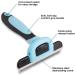 Professional Pet Brush for Cats & Dogs | Reduces Shedding & Tangles | Detachable Stainless Steel Comb | Soft Anti-Slip Handle - Buy Online on GoSupps.com