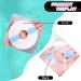 60 Pcs Transparent Adhesive CGM Sensor Covers - Waterproof Shower Patch Protectors for Swimming, Cycling, Running - Pink and Blue - Buy Online on GoSupps.com