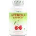 Acerola capsules - natural vitamin C - 365 capsules for 12 months - Premium: high dose with 750 mg per capsule - without unwanted additives - laboratory test - vegan 365 capsules (1 Pack)