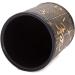 THY COLLECTIBLES PU Leather Dice Cup Set with 5 Dices - Chinese Calligraphy Design for Yahtzee, Craps, Backgammon - Professional Dice Shaker Cup - Buy Online on GoSupps.com