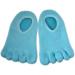 NatraCure 5-Toe Gel Lined Moisturizing Socks with Aloe & Shea | Hydrating Spa Socks for Soft Feet - Men & Women | Large - Buy Online on GoSupps.com