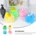 4pcs Baby Shower Bath Sponge - Cute Animal Loofah Balls & Scrubbing Puff for Essential Skin Care - Perfect for Kids - Buy Online on GoSupps.com