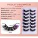BSLVWG Coloured False Eyelashes Russian Strip LashesFalse Lashes Faux Mink Lashes Colored Lashes Fluffy Wispy Russian Strip Lashes with Color(7 MIX Colors) (01) - Buy Online on GoSupps.com