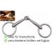 AMKA Pony Bit - Stainless Steel 10mm Thickness 40mm Rings | Sizes 8.5-10.5 cm - International Shipping - Buy Online on GoSupps.com