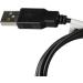 VHBW 1M USB Transfer Cable A-Mini-B 5-Pin - Compatible with Beurer BM-58 & BC 58 Blood Pressure Monitors - Black - Buy Online on GoSupps.com