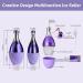 Oneleaf Spray Ice Cube Roller Bottle - Soothing Skin & Muscle Relief Perfect for Toothache - Purple - Buy Online on GoSupps.com