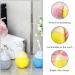 Uonlytech 2pcs Mushroom Bath Balls - Exfoliating Body Scrubbers & Shower Puffs for Spa-like Cleanliness | Ideal Bath Sponge Loofahs for Dry Skin - Buy Online on GoSupps.com