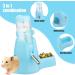 Diyife Hamster Water Bottle 80ml - Non Drip Automatic Dispenser for Small Animals - Ideal for Hamsters, Guinea Pigs, Bunnies, Chinchillas - Blue - Buy Online on GoSupps.com