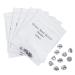 Sino Dental Orthodontic Brackets Lingual Buttons Bondable Double Wings Round Base with Rectangular Bondable Eyelets - 10 Packs (10pcs/pack) - Bond Eyelets - Buy Online on GoSupps.com