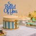 Tenhaisi Navy Blue So Proud of You Cake Topper Congrats Gard Party Decor Graducation Party Supplies - Buy Online on GoSupps.com