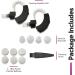 Set of 2 Digital Devices with Noise Reducing Feature for Adults, Seniors & Women - Black - Buy Online on GoSupps.com