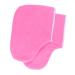 Beaupretty Mitaines Cire Pour Mains Et Ensemble De Isolants Coton Pour Bain De Paraffine Rose moyen Rose