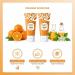 zowamap 2Pcs Orange Enzymes Brightening Exfoliating Gel Orange Peeling Gel Deep Exfoliating Cleanser for Face and Body Moisturizing Smoothing Pores Brightening Skin - Buy Online on GoSupps.com