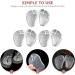 GLEAVI 6 Pairs Forefoot Slipper Pad Cushions - Silicone Toe Protectors for Sandals & High Heels - Anti-Slip Insole Pads Gel Cushioning - Buy Online on GoSupps.com