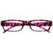 The Reading Glasses Company Pink Tortoiseshell Lightweight Comfortable Readers Mens Womens R32-4 +1.00 Pink Tortoiseshell +1.00 Magnification