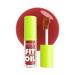 Lip Oil Lip Glaze Soft Brush Head Hydrating Lip Glow Oil Shiny Transparent Lip Gloss Plumping Long Lasting Nourishing Non-sticky Fresh Clear Smooth Lip Care (#07)