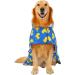 Super Absorbent Dog Bathrobe with Hood for All Breeds XXL Blue Rubber Ducks - Buy Online on GoSupps.com