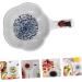 MAGICLULU 1pc Sauce Dish Vegetable Plate Ceramic Dipping Dish Pastry Plate Dipping Sauce Bowl Sauce Bowls Condiment Bowls Candy Plate Spice Dish Seasoning Dish Ceramics Household Spices 11X8X2CM Blue - Buy Online on GoSupps.com