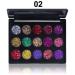 MEICOLY Glitter Eyeshadow Palette - 30 Colors Pressed Pigmented Shimmer Sequined Palette for Long-Lasting Eye Makeup - 3.94X3.07 Inch/pack - Buy Online on GoSupps.com