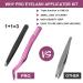 Premium Eyelash Applicator Tool Set - 1 Eyelash Applicator + 1 Eyebrow Tweezers for DIY Extensions - Perfect for Clusters - International Shipping - Buy Online on GoSupps.com